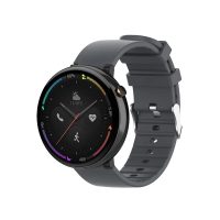 Amazfit Nexohoz - Sötétszürke színű szilikon szíj