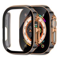 Védőborítás Apple Watch Ultra készülékhez - Fehér fekete, 49 mm