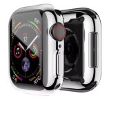 Szilikon borítás a Apple Watch 10 42 mm - Ezüst