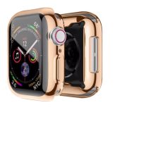 Szilikon borítás a Apple Watch 10 46 mm - Rózsa arany