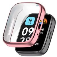 Szilikon borítás a Xiaomi Redmi Watch 3 Active készülékhez - Rózsaszín