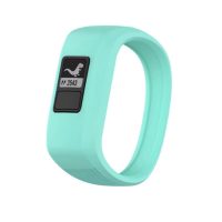 eses szilikon szíj Garmin VivoFit Junior 1 és 2, Vívofit 3-hoz - S méret, menta