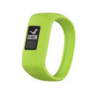 eses szilikon szíj Garmin VivoFit Junior 1-es és 2-es, Vívofit 3-hoz - L-es méret, zöld