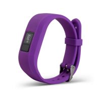 eses szilikon szíj Garmin VivoFit Junior 1 és 2, Vívofit 3-hoz - S méret, lila