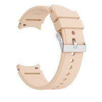 eses Szilikon szíj Samsung Galaxy Watch 4, 5, 6, 7 telefonokhoz - Rózsaszín, 20 mm