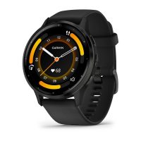 eses Silikon szíj Garmin Venu 3 - Fekete