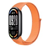 eses nylon heveder Xiaomi Smart Band 8, 9 és 10 számára - Narancs