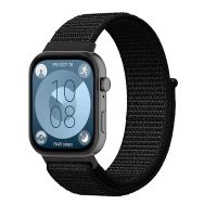eses nylon heveder Huawei Watch Fit 3, 4 és 4 Pro számára - Fekete