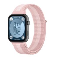 eses nylon heveder Huawei Watch Fit 3, 4 és 4 Pro számára - Rózsaszín