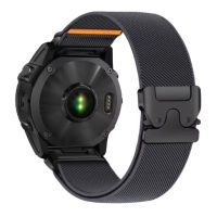 eses Nylon elasztikus szíj Garminhoz - Szürke, QuickFit 26 mm