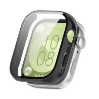 Védőburkolat Huawei Watch Fit 4-hez - Fekete, fényes