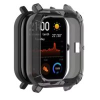 Silikon keret Amazfit GTS - Fekete