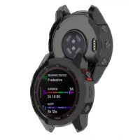 Silikon keret Garmin Fénix 5, 5 Plus - Fekete