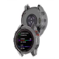 Silikon keret Garmin Fénix 5, 5 Plus - Átlátszó