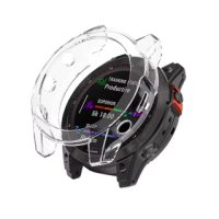 Silikon keret Garmin Fénix 7X - Átlátszó