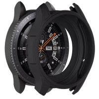 Silikon keret Samsung Gear S3 és Galaxy Watch 46 mm - Fekete