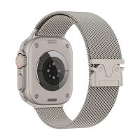 eses Milánci heveder az Apple Watch - Ezüst matt, 42mm, 44mm, 45mm, 49mm