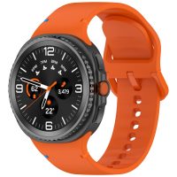 eses Szilikon szíj Samsung Galaxy Watch 4, 5, 6, 7 - Fekete, 20 mm