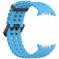 eses Silikonos szövedék Samsung Galaxy Watch 8-hoz - Világoskék