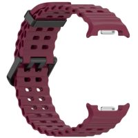 eses Silikonos szövedék Samsung Galaxy Watch 8-hoz - Kék
