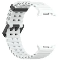 eses Silikonos szövedék Samsung Galaxy Watch 8-hoz - Fehér