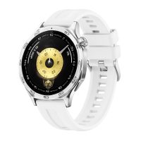 eses Szilikon szíj Huawei Watch GT 5 46mm és GT 6 46mm - Fehér