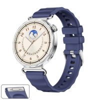 eses Szilikon szíj Huawei Watch GT 5 41mm és GT 6 41mm - Sötétkék, OneClick