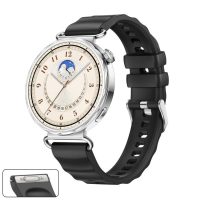 eses Szilikon szíj Huawei Watch GT 5 41mm és GT 6 41mm - Fekete, OneClick