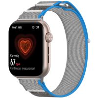 eses Nylon szíj Honor Watch 5-höz - Kék-szürke