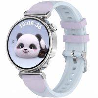 eses Szilikon sportóra szíj Huawei Watch GT 5 41mm és GT 6 41mm - Kék-szürke, 18 mm