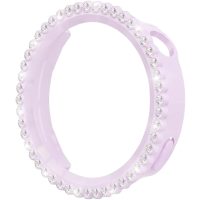 Védőkeret kövekkel Huawei Watch GT 6 41mm - Rózsaszín