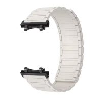 eses mágneses szilikon szíj Amazfit T-Rex 3 Pro 48mm - Fehér