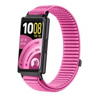 Nylon szíj Huawei Band 11 és Huawei Band 11 Pro - Rózsaszín