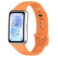 eses Szilikon szíj Huawei Band 11 és Huawei Band 11 Pro - Narancssárga