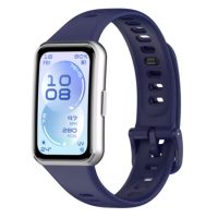 eses Szilikon szíj Huawei Band 11 és Huawei Band 11 Pro - Sötétkék