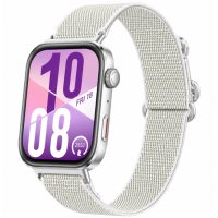 eses Rugalmas szíj Huawei Watch Fit 3, 4, 4 Pro, 5 és 5 Pro - Bézs