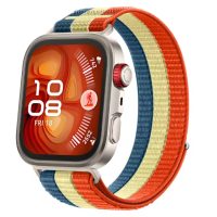 eses Nylon szíj Huawei Watch Fit 3, 4, 4 Pro, 5 és 5 Pro - Trikolór