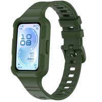 eses Szilikon keret Huawei Band 11 - Zöld