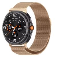 eses Milánói szíj a Samsung Galaxy Watch 8 és 9 - Rózsaszín arany