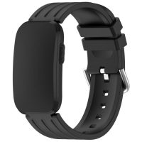 eses Silikon szíj a Garmin CIRQA Smart Band-hez - Fekete