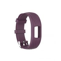 eses Szilikon szíj Garmin VivoFit 4-hez - L-es méret, lila