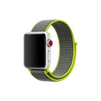 eses Nylon szíj Apple Watch órához - Világossárga 38mm, 40mm, 41mm