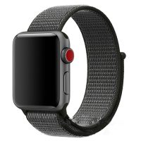 eses Nylon szíj Apple Watch-hoz - Szürke 42mm, 44mm, 45mm, 49mm