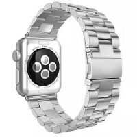eses Fémszíj Apple Watchhoz - Ezüst 42mm, 44mm, 45mm, 49mm