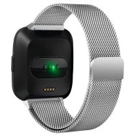 esses Milanese Loop for Fitbit Versa - L méret, ezüst