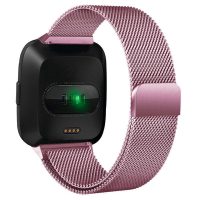 esses Milanese Loop for Fitbit Versa - S méret, rózsaszín