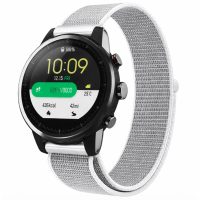 eses Nylon szíj tépőzárral - Világosszürke, 22 mm