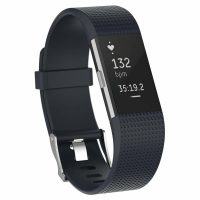 eses Szilikon pánt Fitbit Charge 2 készülékhez - S méret, sötétkék