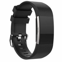 eses Szilikon pánt Fitbit Charge 2 - S méret, fekete