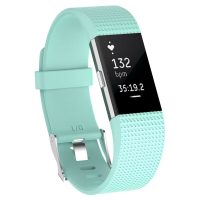 eses szilikon pánt Fitbit Charge 2 - L méret, zöld